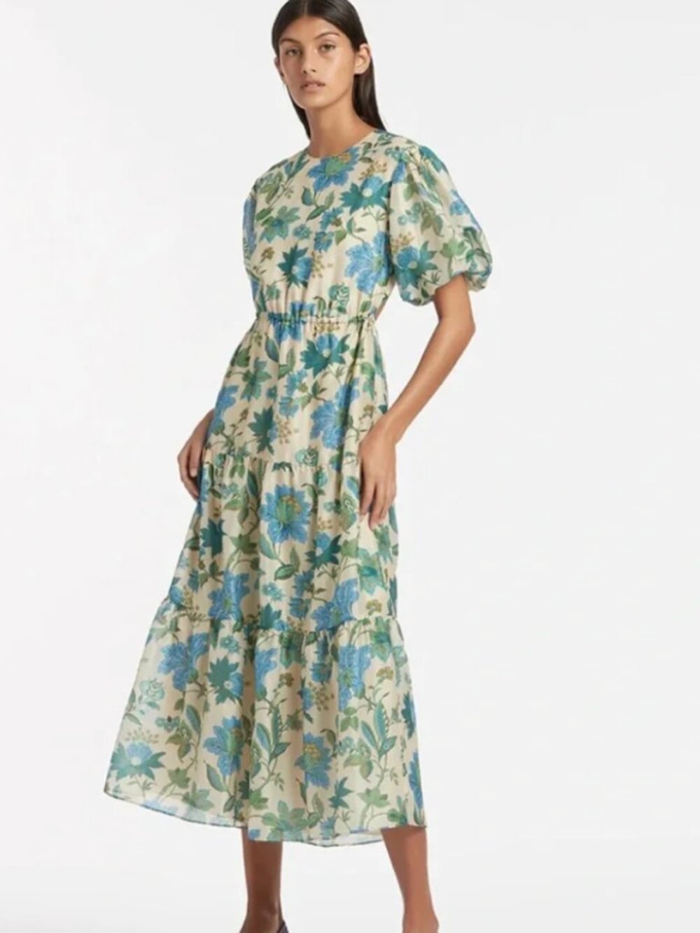 SIR Celia open back floral dress